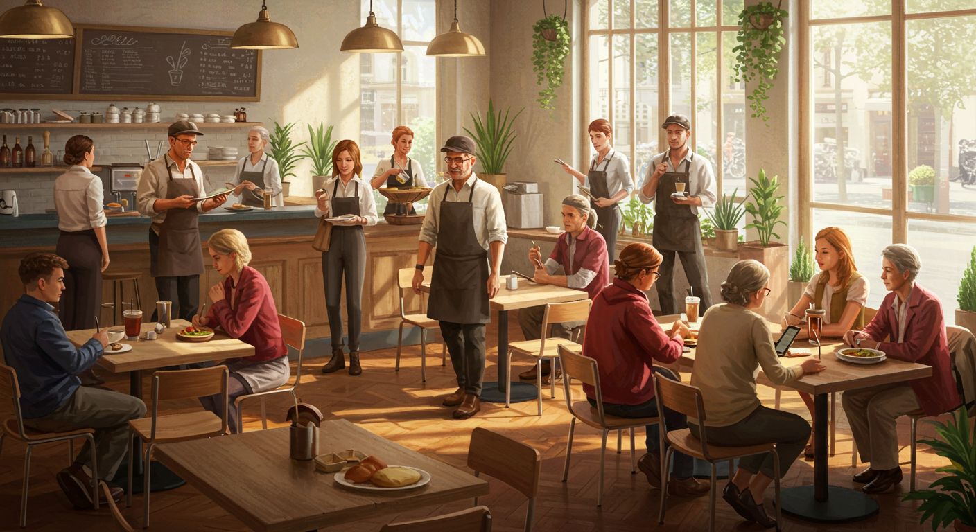 Фигуры для ресторанов и кафе