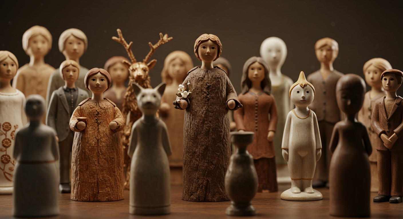 Разнообразие материалов для фигур Материалы для фигур