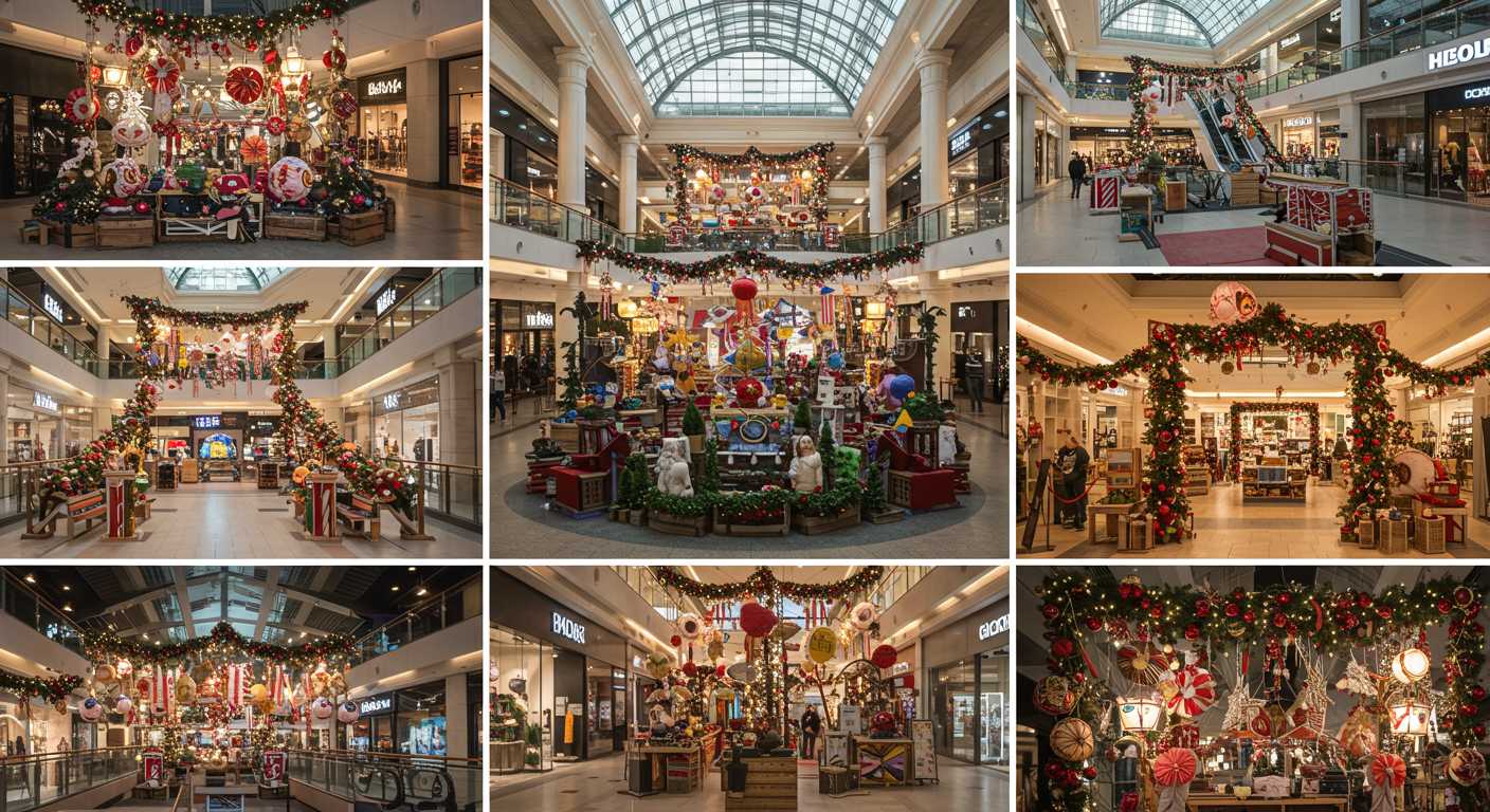 Декор для торговых центров