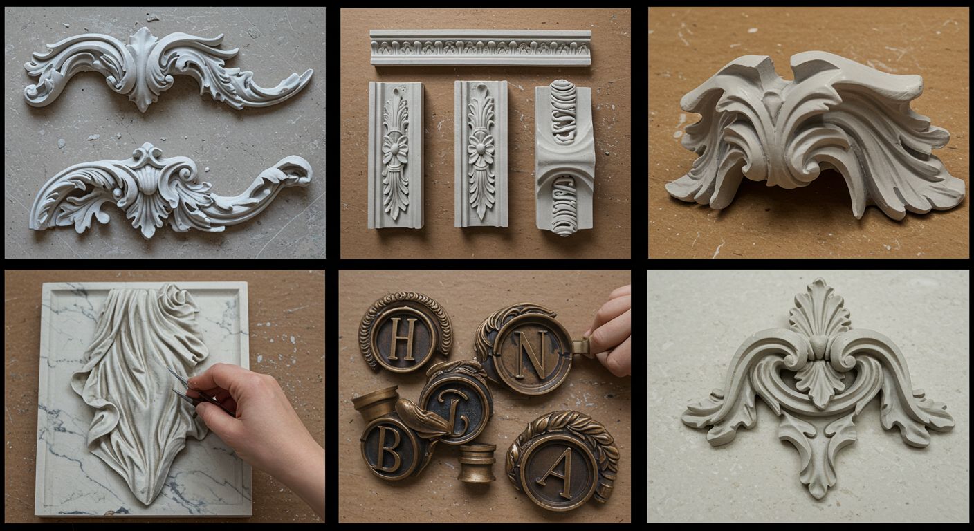 Этапы создания статуэток Процесс изготовления статуэток героев