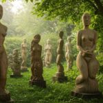 Скульптуры и статуи из дерева