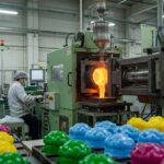 Процесс производства декораций из пластика
