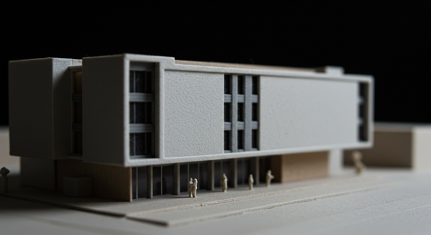 Особенности печати архитектурных макетов 3D-печать архитектурных макетов