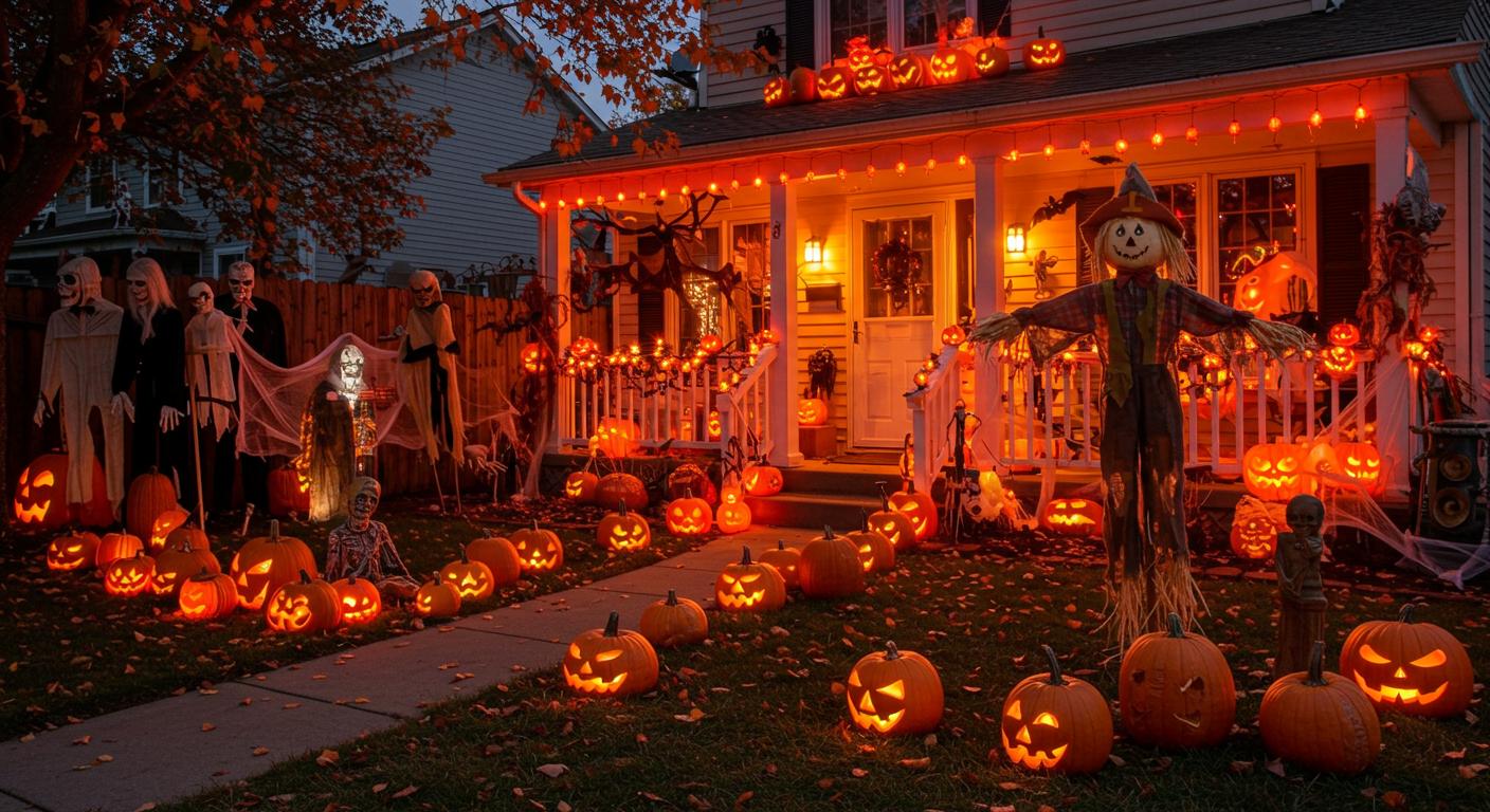 Декорации для Halloween