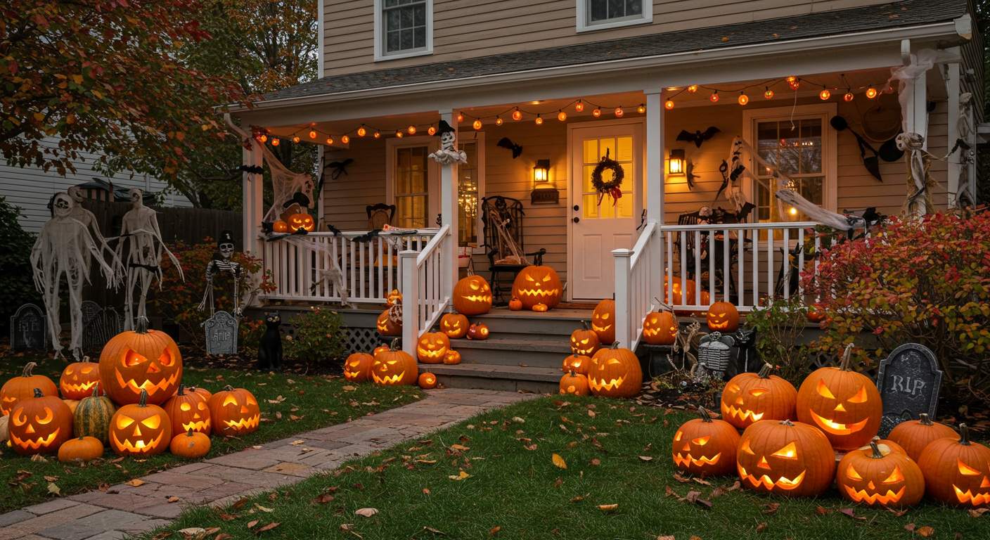Halloween декорации для праздника