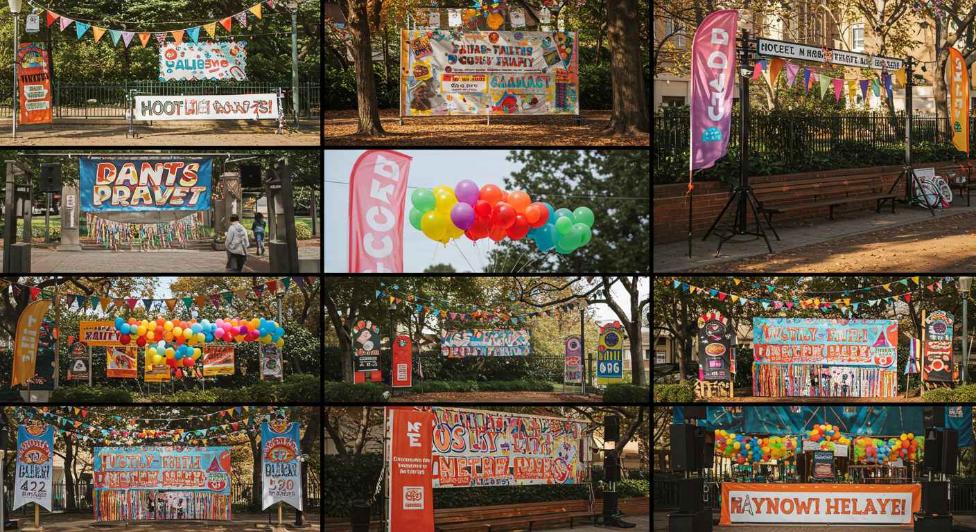 Декорации для рекламных акций