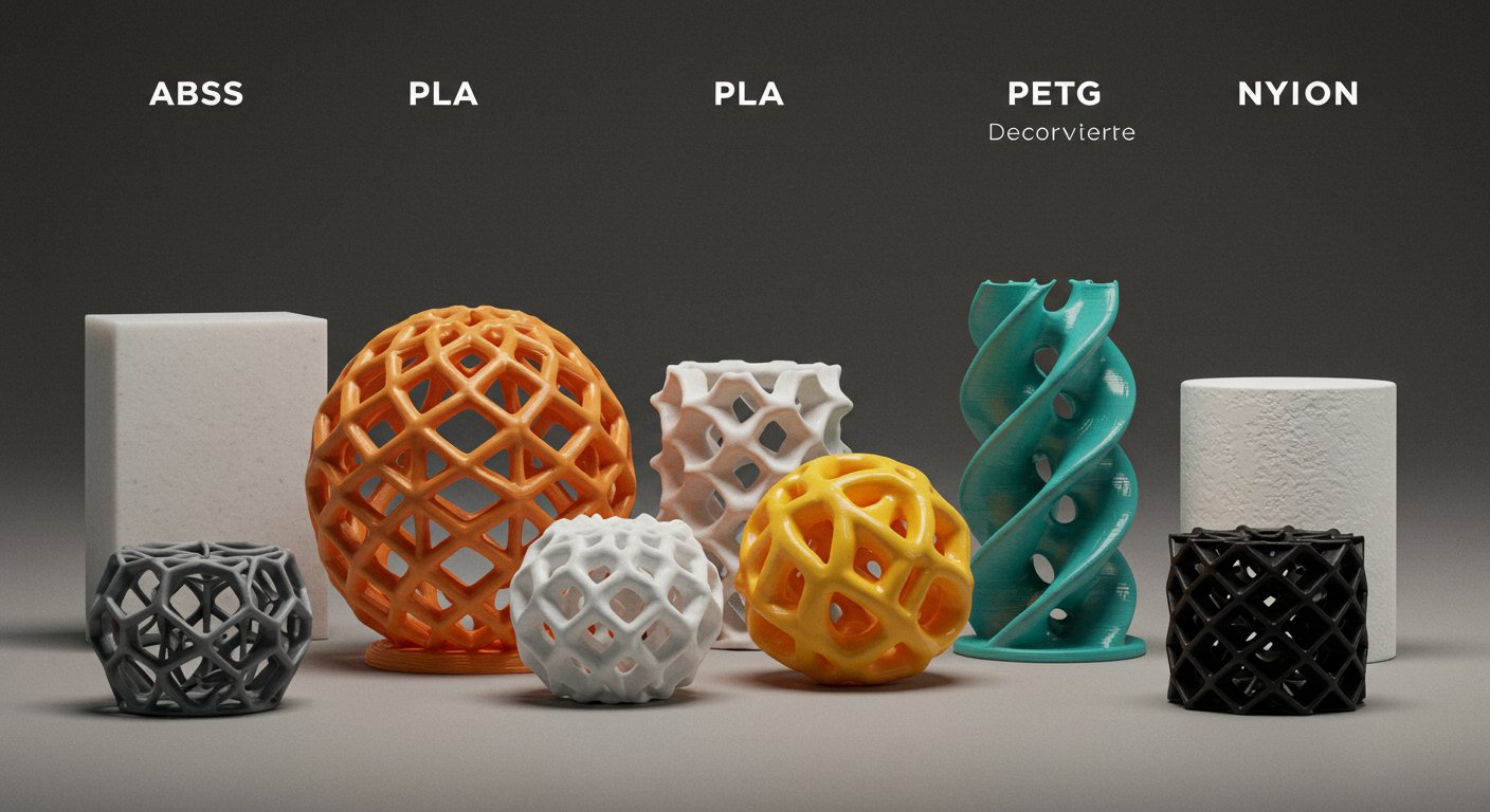 Какие пластики используют в 3D печати
