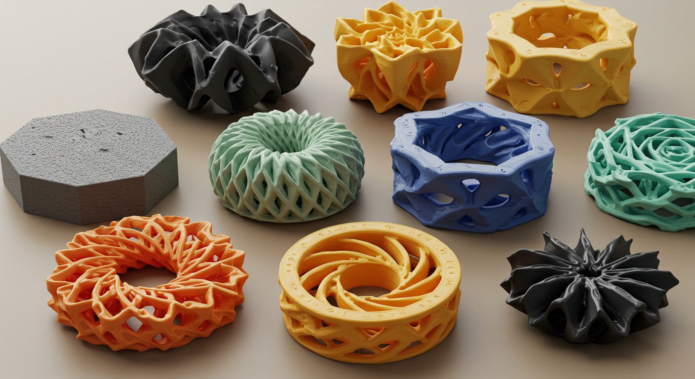 Разнообразие пластиков для 3D печати
