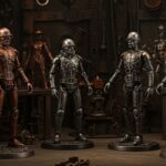 Интерьерные фигуры из металла