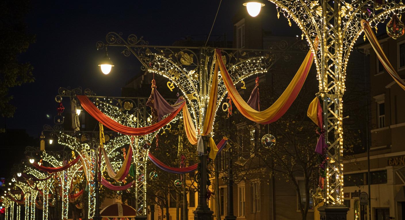 Световая уличная конструкция