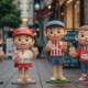 Рекламные фигуры для улицы