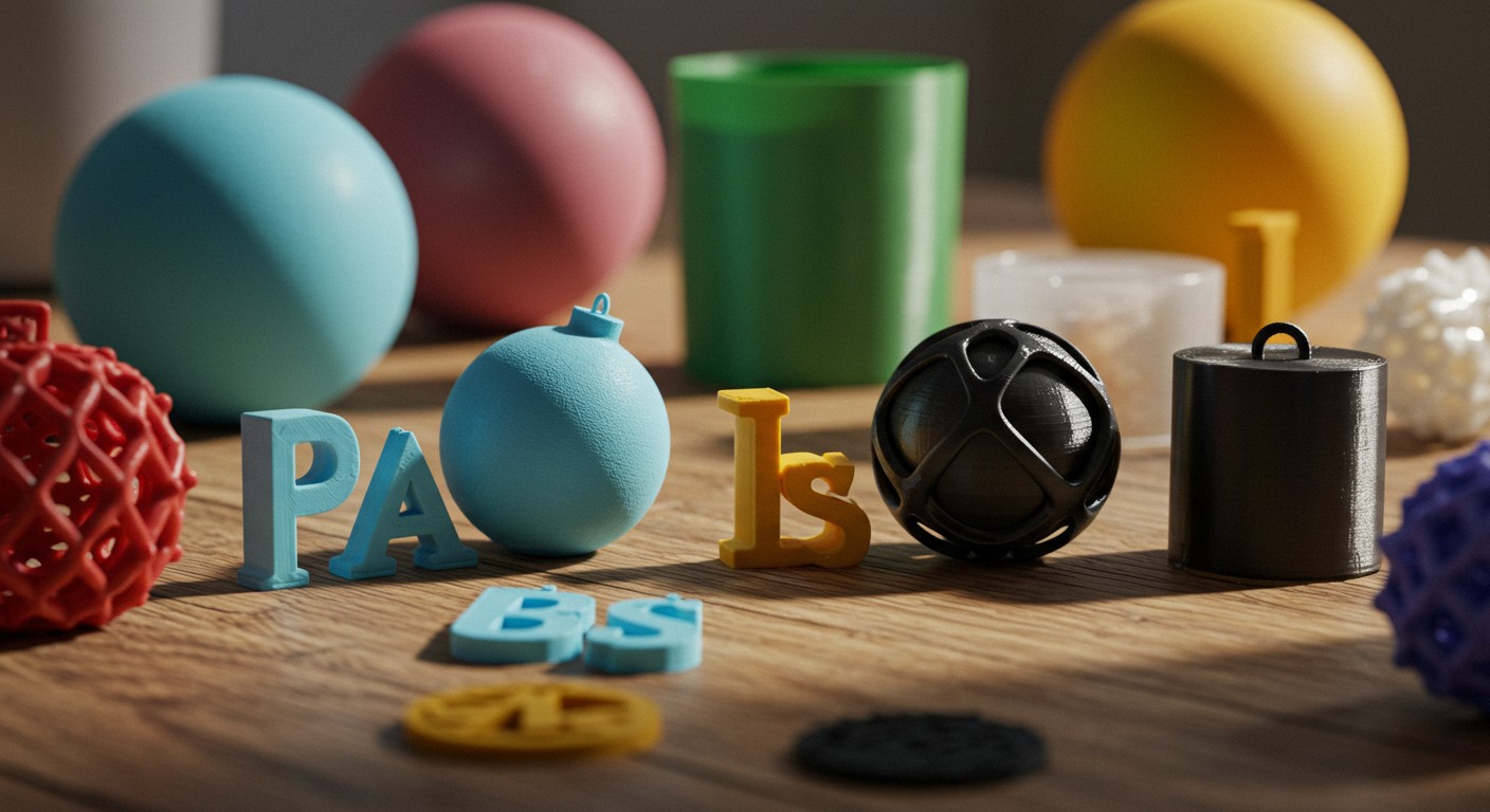 Что такое PLA и ABS пластик